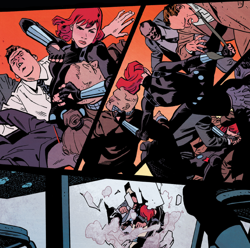 Illustration for article titled Black Widow's New Comic Begins With an Incredible Love Letter to Captain America: Winter Soldier